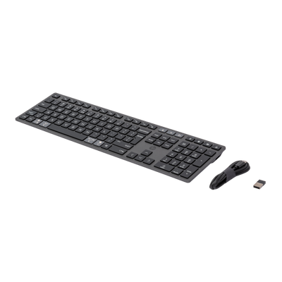 Hp 720 Multi-Device Rechargeable Wireless Keyboard (9T5B1AA) - QWERTY [9T5B1AA#ABB]