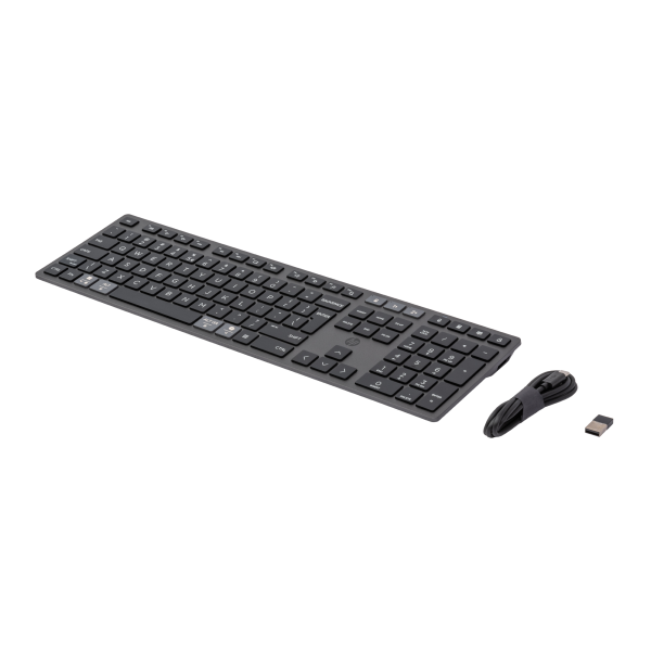 Hp 720 Multi-Device Rechargeable Wireless Keyboard (9T5B1AA) - QWERTY [9T5B1AA#ABB]
