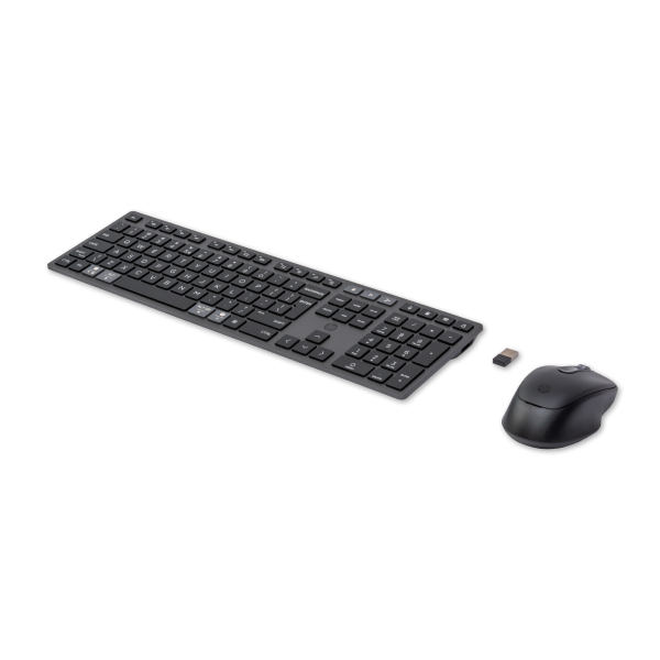 Hp 720 Multi-Device Rechargeable Wireless Keyboard and Mouse Combo (9T5A9AA) - QWERTY [9T5A9AA#ABB]