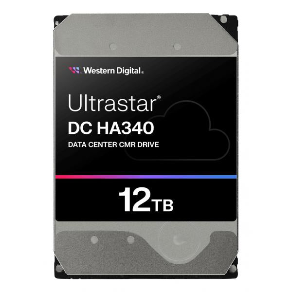 Western Digital Ultrastar DC HA340 disco rigido interno 12 TB 7200 Giri/min 512 MB 3.5" SATA [0B47063]