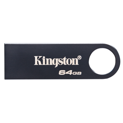 Kingston Technology DataTraveler 64GB SE9 G3 - Nichel scuro [KE-U2X64-1AC]