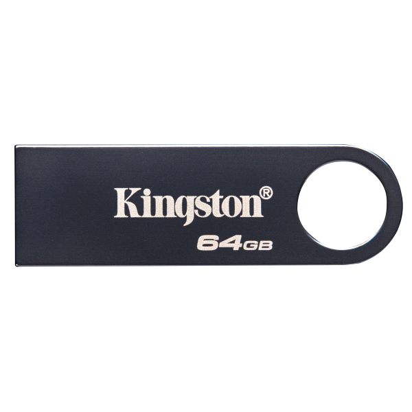 Kingston Technology DataTraveler 64GB SE9 G3 - Nichel scuro [KE-U2X64-1AC]