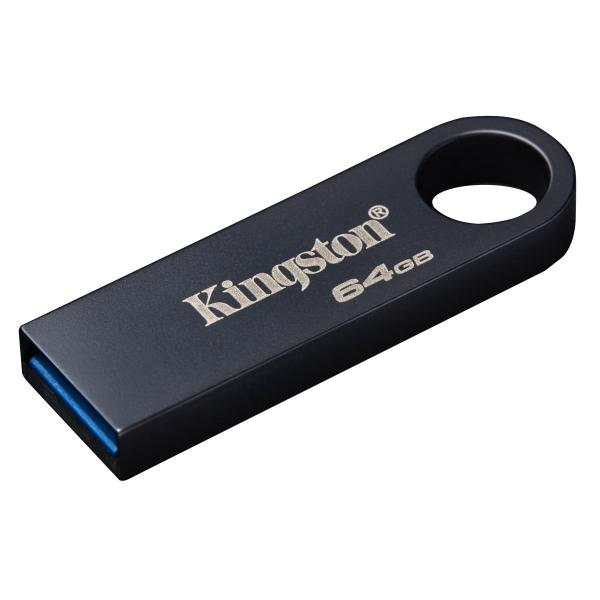 Kingston Technology DataTraveler 64GB SE9 G3 - Nichel scuro [KE-U2X64-1AC]