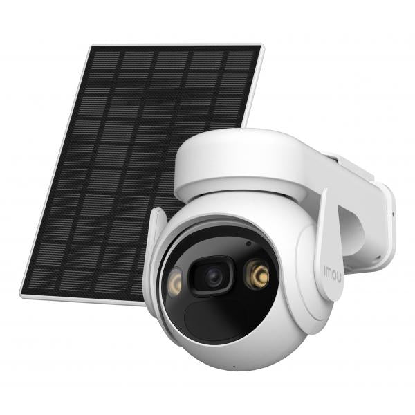 IMOU CELL PT LITE KIT TELECAMERA MOTORIZZATA 2K 3MP A BATTERIA PER INDOOR/OUTDOOR, PTZ, SIRENA, IP66 [IPC-K9ECP-3T0WE]