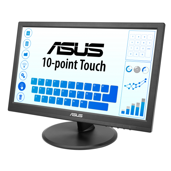 ASUS MONITOR TOUCH 15,6 LED TN 16:9 1366X768 220 CDM, VGA/HDMI, 10 TOCCHI [VT169HE]