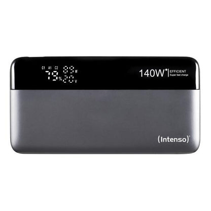 INTENSO POWER BANK HE25000 140 W, CARICA FINO 3 DISPOSITIVI, GRIGIO NERO [7350060]