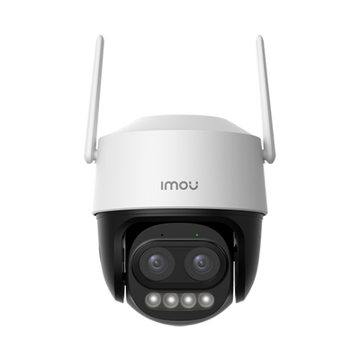 IMOU CRUISER Z 3K, TELECAMERA DOPPIA LENTE 5MP CON PAN 0-355 E TILT 0-90, ZOOM 12X, VISIONE NOTTUR [IPC-S7DP-5M0WEZ]