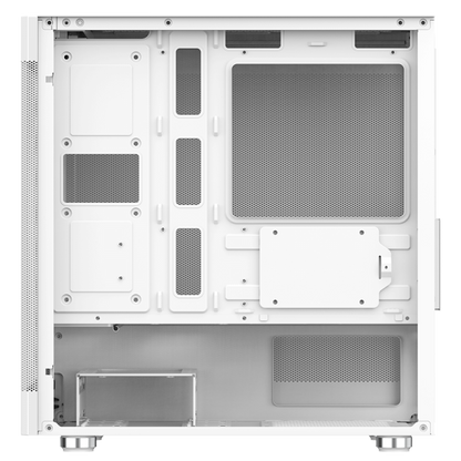 ITEK CASE PROMESH 35B, GAMING OFFICE MINI TOWER MATX, TYPE-C, 2XUSB3, 3 LATI MESH, WHITE [ITGCAPM35W]