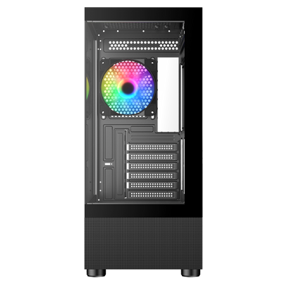 ITEK CASE SHOWBUI 33B, GAMING TOWER ATX, 12CM ARGB FAN, USB3, SIDE FRONT PANEL TEMP GLASS [ITGCASB33B]