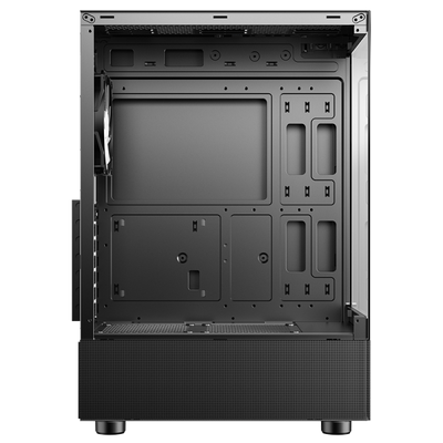 ITEK CASE SHOWBUI 33B, GAMING TOWER ATX, 12CM ARGB FAN, USB3, SIDE FRONT PANEL TEMP GLASS [ITGCASB33B]