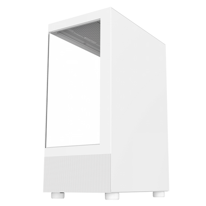 ITEK CASE SHOWBUI 33W,GAMING TOWER ATX, 12CM ARGB FAN, USB3, SIDE FRONT PANEL TEMP GLASS, WHITE [ITGCASB33W]