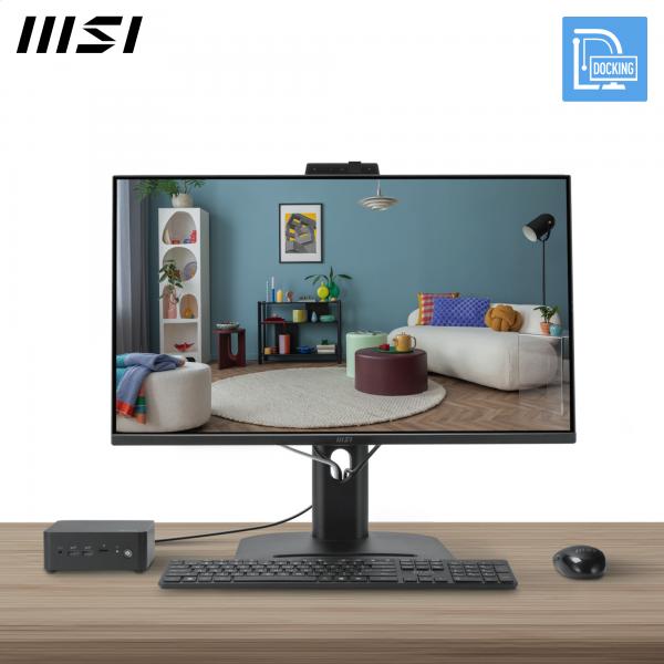 MSI MONITOR 27 LED IPS 16:9 QHD 1MS 250 CDM, PIVOT, USB-C DOCK, WEBCAM, DP/HDMI, MULTIMEDIALE, TYPE-C 98W, VESA, EPEAT [PRO MP275QPDG]