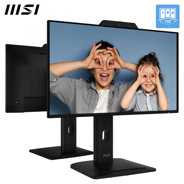 MSI MONITOR 23,8 LED IPS 16:9 FHD 120Hz 300 CDM, WEBCAM, PIVOT, VGA/DP/HDMI, MULTIMEDIALE [PRO MP242PMG]