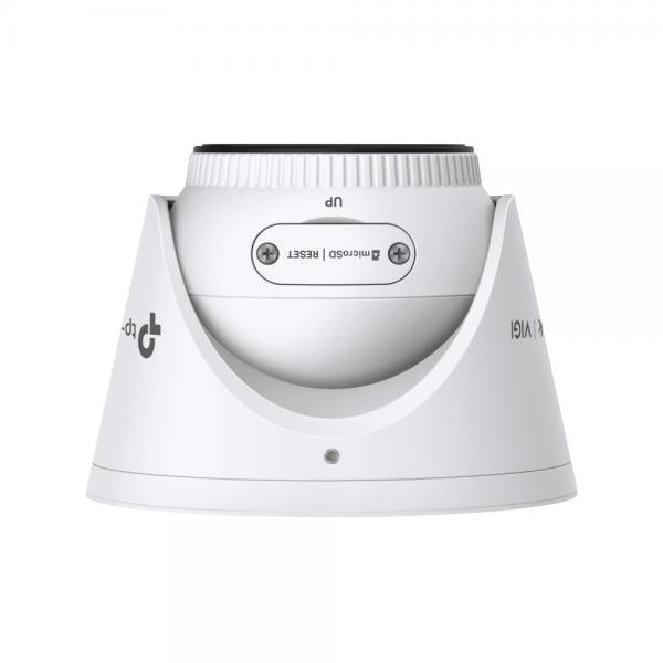 TP-Link - 4MP Full-Color Turret Network Camera SPEC: 4MP, 4mm Fixed Lens, 1/2.7? Progressive Scan CMOS, H.265+/H.265/H.264+/H.264, IR/White LED, 25fps/30fps (2688x1520), IP67,Web, PoE/DC 12V,120dB WD [InSightS445(4mm)]