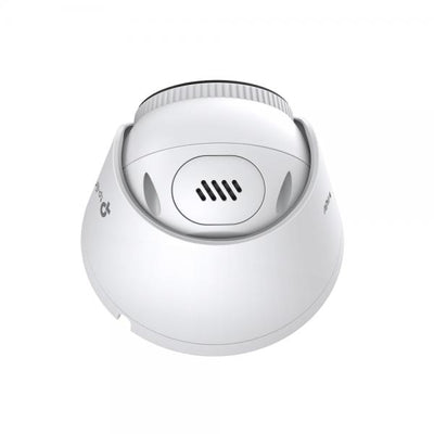 TP-Link - 4MP Full-Color Turret Network Camera SPEC: 4MP, 4mm Fixed Lens, 1/2.7? Progressive Scan CMOS, H.265+/H.265/H.264+/H.264, IR/White LED, 25fps/30fps (2688x1520), IP67,Web, PoE/DC 12V,120dB WD [InSightS445(4mm)]