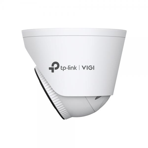 TP-Link - 8MP Full-Color Turret Network Camera SPEC: 8MP, 2.8mm Fixed Lens, 1/2.7? Progressive Scan CMOS, H.265+/H.265/H.264+/H.264, IR/White LED, 25fps(3840  2160), IP67,Web, PoE/DC 12V,120dB WDR, [InSightS485(2.8mm)]