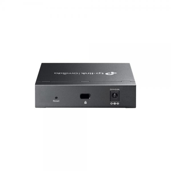 TP-Link - ES205G - Omada 5-Port Gigabit Easy Managed Switch, 5 Gigabit RJ45 Ports, Desktop Steel Case, Integration with Omada SDN Controller, Flow Control, Loopback Detection, Port Isolation, Port Mi [ES205G]