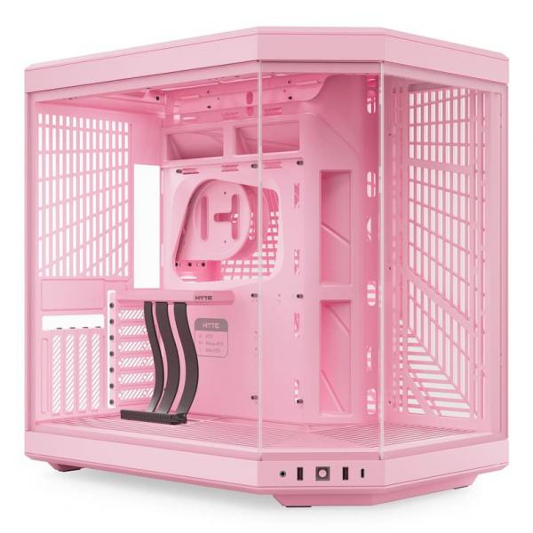 HYTE CASE MID TOWER DC Y70 STRAWBERRY MILK 4xSLOTS GPU 3*TG CS-HYTE-Y70-SM [CS-HYTE-Y70-SM]