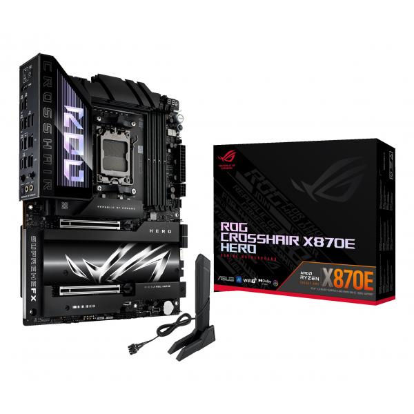ASUS MB AMD X870E GAMING,ROG CROSSHAIR X870E HERO,LGA1718,X870E,USB4,MB [R C X870E HERO]