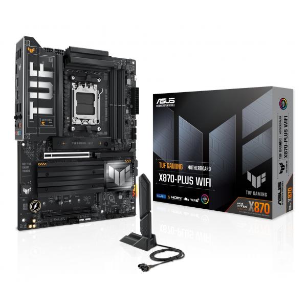 ASUS MB AMD X870E,TUF GAMING X870-PLUS WIFI,AM5,X870,USB4,WIFI7,AURA,MB [T G X870-P WIFI]