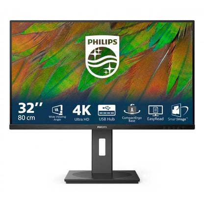 PHILIPS MONITOR 32 LED VA 4K UHD 16:9 4MS 350 CDM, PIVOT, DP/HDMI, MULTIMEDIALE [32B1N3800]