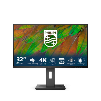 Philips B-Line 32 inch - 3840x2160 - 4K - 60hz - Pivot - HAS [32B1U3900/00]