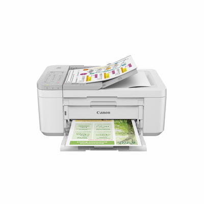 CANON MULTIFUNZIONE INK A4 COLORE, PIXMA TR4756i, 8,8 PPM, ADF, USB/WIFI, 4 IN 1, BIANCA [5074C046]