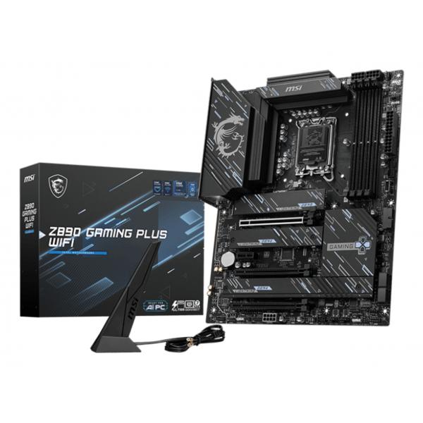 MSI Z890 GAMING PLUS WIFI scheda madre Intel Z890 LGA 1851 (Socket V1) ATX [Z890GAMINGPLUSWIFI]