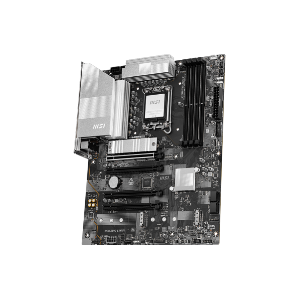 MSI MB PRO Z890-S WIFI , Z890,LGA1851,4DDR5,4PCI-EX16,3M.2,1USB 40G,2USB 20G,8USB 5G, 4USB 2.0 [PRO Z890-S WIFI]