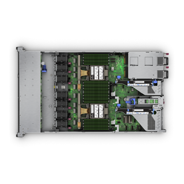 HPE SERVER RACK DL360 Gen11 4510 2.4GHz 12c 1P 64GB-R 8SFF MR408i-o 2x2.4TB HDD 2x1000W PS EU [P77247-425]