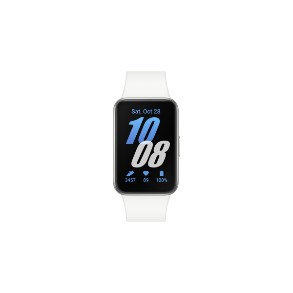 Samsung Galaxy Fit3 4,06 cm (1.6") AMOLED 40 mm Digitale 256 x 402 Pixel Touch screen Argento [SM-R390NZSAEUB]