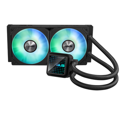 ASUS Prime LC 240 ARGB Case per computer Raffreddatore di liquidi tutto in uno 12 cm Nero [90RC0111-B0EAY0]