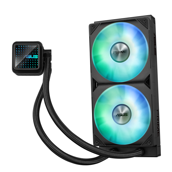 ASUS Prime LC 240 ARGB Case per computer Raffreddatore di liquidi tutto in uno 12 cm Nero [90RC0111-B0EAY0]