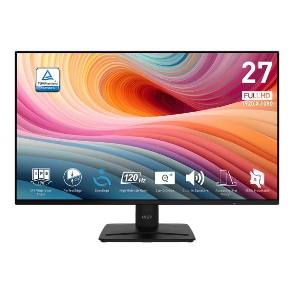 MSI MONITOR 27 LED IPS 16:9 FHD 300 CDM, 1MS 120Hz, DP/HDMI, MULTIMEDIALE [PRO MP271A E2]