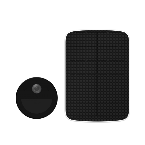 EZVIZ EB3 KIT KIT TELECAMERA EB3 2K + PANNELLO SOLARE TIPO F ( USCITA USB TYPE-C) [303103098]