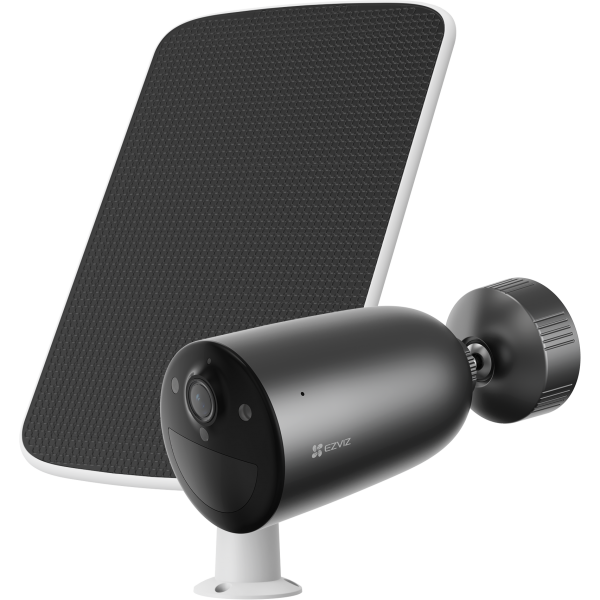 EZVIZ EB3 KIT KIT TELECAMERA EB3 2K + PANNELLO SOLARE TIPO F ( USCITA USB TYPE-C) [303103098]