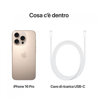 Apple iPhone 16 Pro 128GB Titanio sabbia [MYNF3QL/A] - ITPartners