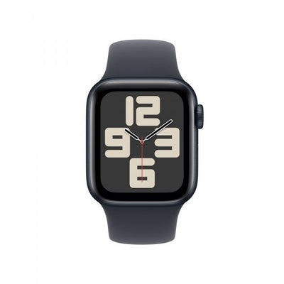 Apple Watch SE GPS 40mm Cassa Alluminio Mezzanotte con Mezzanotte Sport Band - M/L [MXE93QL/A]