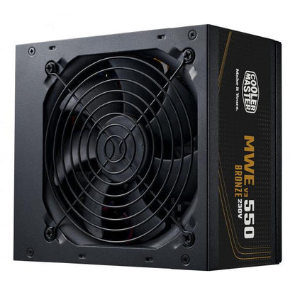 Cooler Master MWE Bronze 550 V3 230V alimentatore per computer 550 W 24-pin ATX ATX Nero [MPE-5501-ACABW-3BEU]