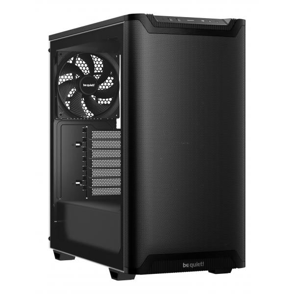 BEQUIET CASE PURE BASE 501 AIRFLOW WINDOW BLACK [BGW74]