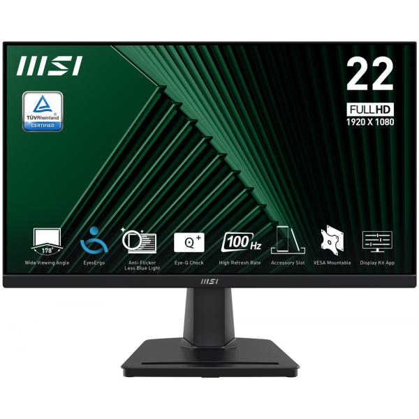 MSI MONITOR 21,5 LED VA 16:9 FHD 1MS 300 CDM 100Hz, HDMI [PRO MP225V]