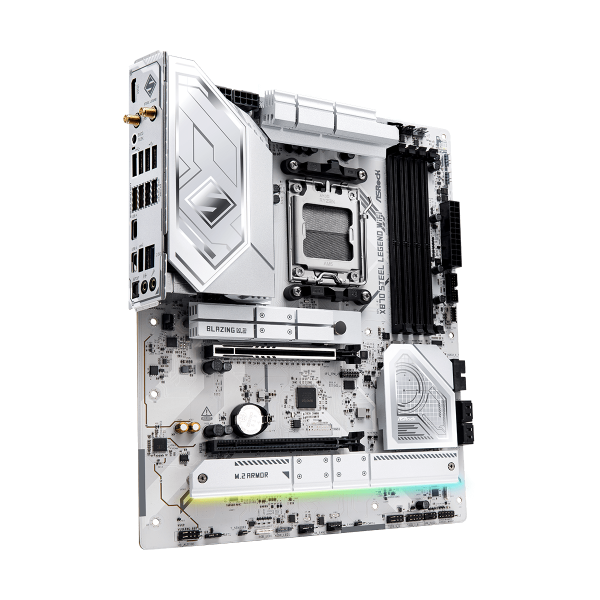 ASROCK MB AMD X870, X870 STEEL LEGEND WIFI, AM5, 4X DDR5,4 X SATA3 [X870 SL WIFI]