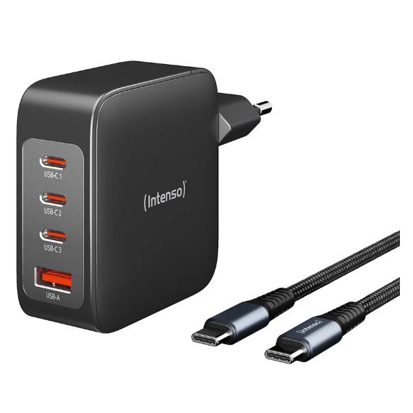 INTENSO POWER ADAPTER INCLUDING CHARGING 140W + DATA CABLE NYLON 2,0M [7814010]