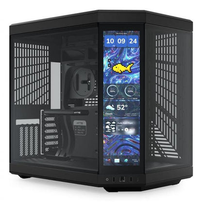 HYTE CASE MID TOWER Y70 TOUCH INFINITE PITCH CS-HYTE-Y70TTI-BB [CS-HYTE-Y70TTI-BB]
