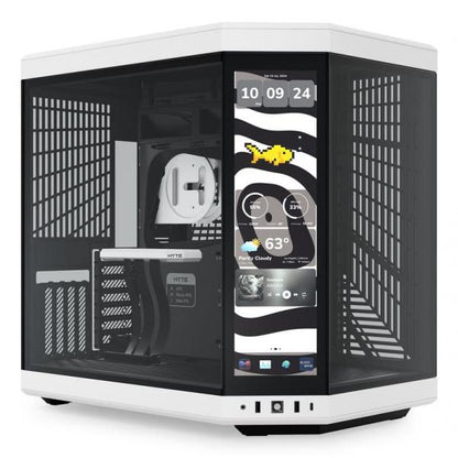 HYTE CASE MID TOWER Y70 TOUCH INFINITE PANDA CS-HYTE-Y70TTI-WB [CS-HYTE-Y70TTI-WB]