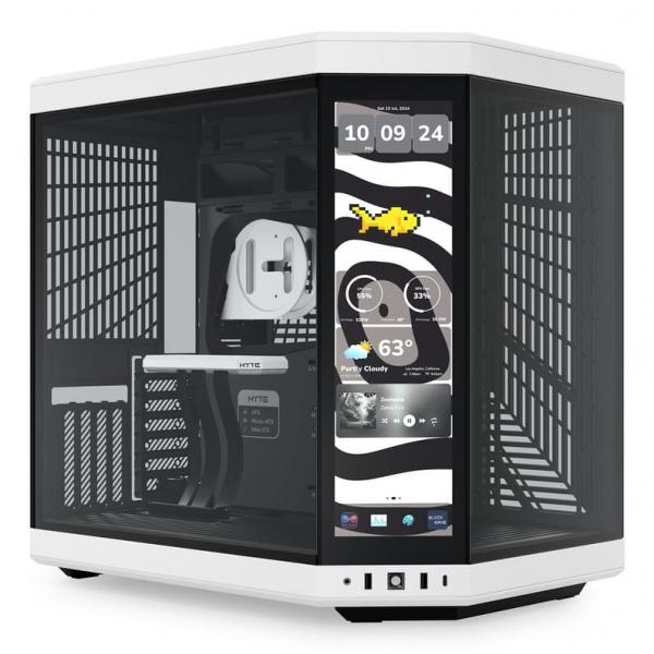 HYTE CASE MID TOWER Y70 TOUCH INFINITE PANDA CS-HYTE-Y70TTI-WB [CS-HYTE-Y70TTI-WB]