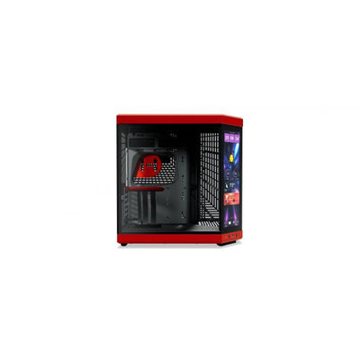 HYTE CASE MID TOWER Y70 TOUCH INFINITE BLACK CHERRY BLK/RD 4xSLOTS GPU 2* [CS-HYTE-Y70TTI-RB]