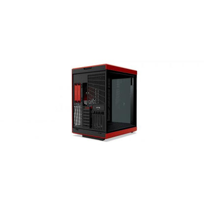 HYTE CASE MID TOWER Y70 TOUCH INFINITE BLACK CHERRY BLK/RD 4xSLOTS GPU 2* [CS-HYTE-Y70TTI-RB]