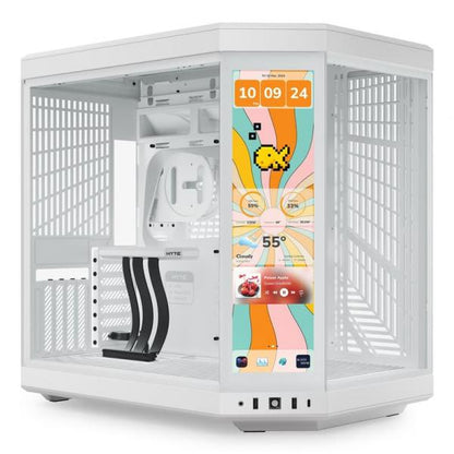 HYTE CASE MID TOWER Y70 TOUCH INFINITE SNOW CS-HYTE-Y70TTI-WW [CS-HYTE-Y70TTI-WW]