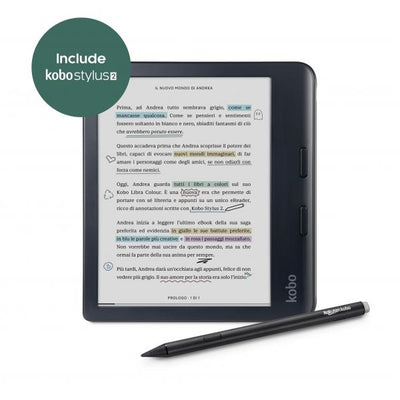 Kobo Pacchetto Libra Colour e Stylus 2 [N428-KU-BK-K-BU]